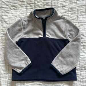 OshKosh B'gosh Gray and Navy Kids Pullover